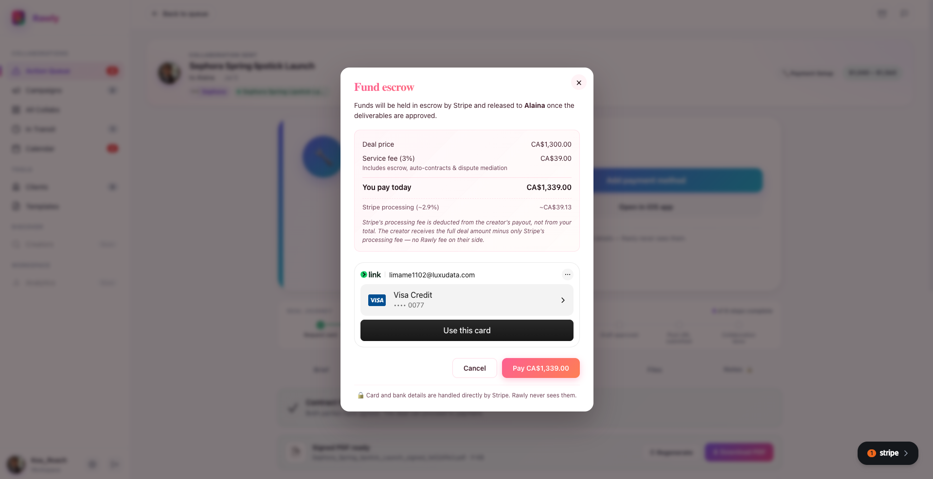 Escrow Payments